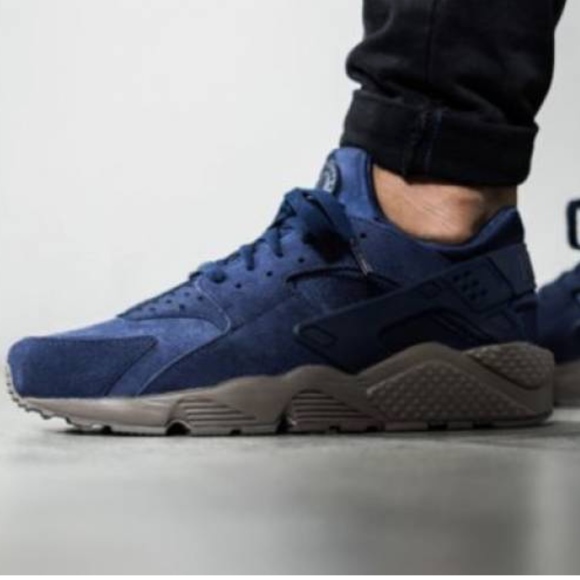 blue suede huaraches